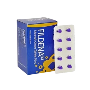 packet of fildena_50 tablets