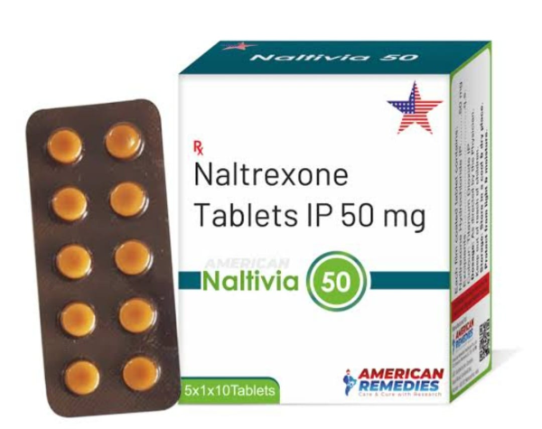naltrexone tablets box